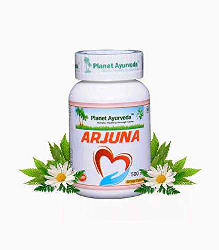 Planet Ayurveda Arjuna, 500mg Veg Capsules (1)