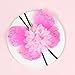Qiansail Newborn Baby Butterfly Wings Fairy Wing Princess Costume with Big Flower Photography Props Shoot Outfits for Birthday (Rose)