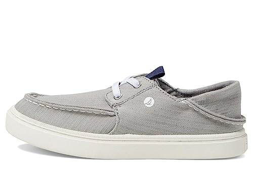 Sperry Boy's Offshore Lace Washable (Little Kid/Big Kid) Grey 4 Big Kid M4