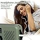 BOROCO Notfall-Solarradio, Selbstbetriebenes Kurbelradio mit LED-Taschenlampe, SOS-Alarm,AM/FM Wetter Wind Up Radio für Notladung von Smartphone,mit USB (XLN-297WB)