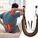 Back Stretching Equipment - Adjustable Lumbar Belt, Muscle Support Trainer | Ergonomic Design, Improves, Recovery Tool, Ideal for Athletes, Family, Office Workers, Home Users