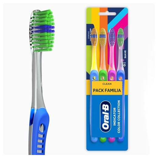 Oral-B Escovas Dentais Indicator Color Collection 4 Unidades