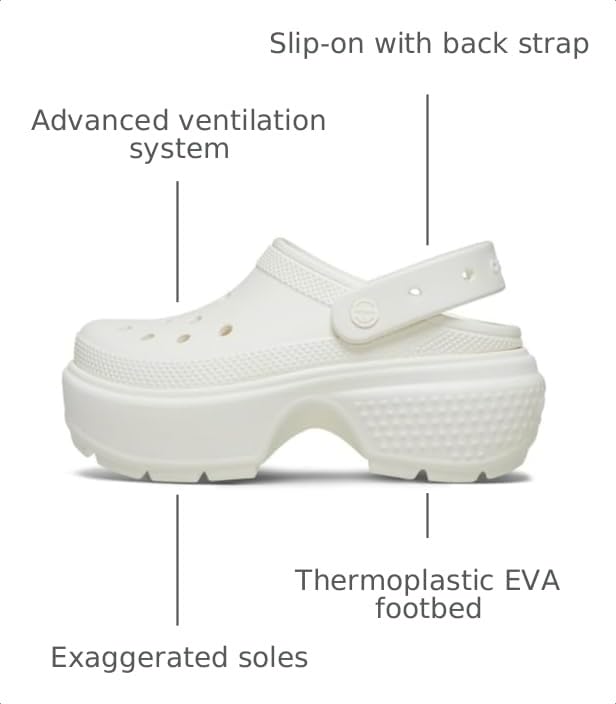 Image of Crocs Women's Stomp Clog Slip-on Shoes