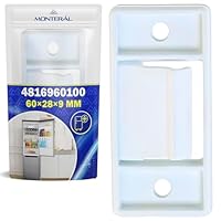 Türschloss für Gefrierschrank 60x28x9 mm mit Originalcode 4816960100 für Beko C00870436 für Whirlpool 817690221 für Smeg Kühl Gefrierkombination - Garantie 10 Jahre - MONTERAL