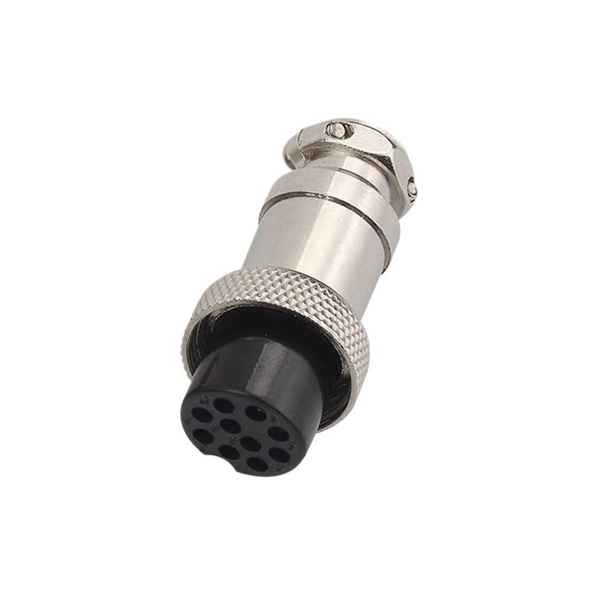 Conector GX16 Aviación 10 Pines Hembra miniatura 1