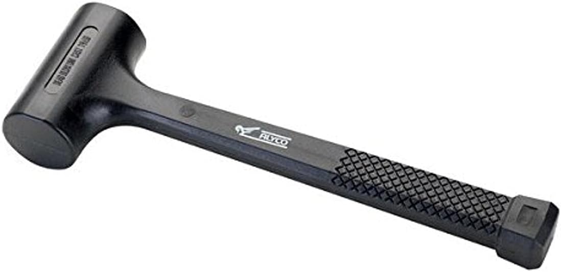 alyco 196789 Mallet antirrebote Monoblock 455 gr Made in Polyurethane 300 mm