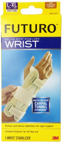Futuro Deluxe Wrist Stabilizer, Right Hand, Large/X-Large