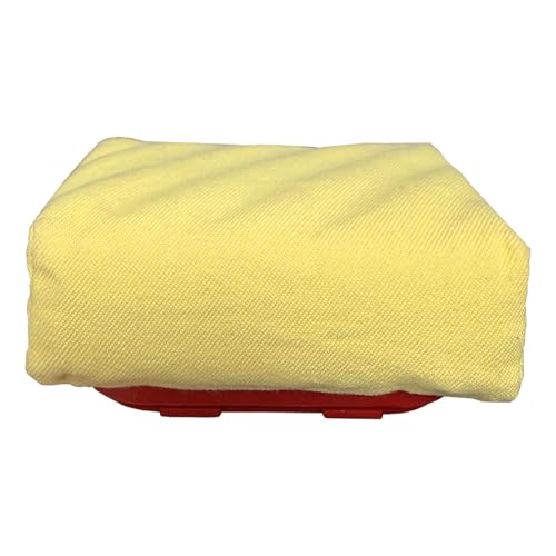 Image of Replaceable Head fit for OATISLife G635 & G645 Grill Brush | Bristle Free, Scratch-Resistant, Heat-Resistant & Dishwasher Safe, Suitable for All Grills / Griddles / Coated Surface, Yellow