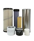 HERO Maintenance Filter Kit For Takeuchi TL120 Track Loader Filters Compatible With OEM