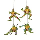 Teenage Mutant Ninja Turtle Blow Mold Ornament Set, 4-Piece Set