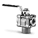 SS-63XTF8 | Swagelok 60T Series Ball Valve, (3 Way), Inlet/Outlet : 1/2" Female : NPT, 1,000 psi, 316 Stainless