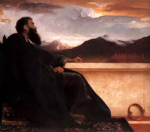 Peinture homme nuages inspiration Leighton pour emouvoir votre interieur