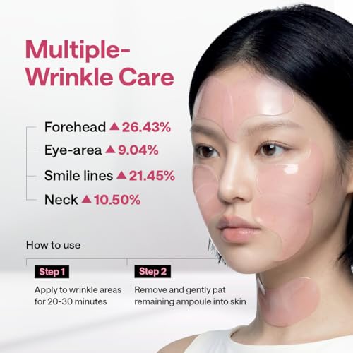 Image of MEDIHEAL Retinol Capsule Eye Patches - Korean Hydrogel Under Eye Patch for Fine Lines, Wrinkles & Firming- Full Coverage(70mm Wide) - Non Irritating, Encapsulated Retinol, 60 Count