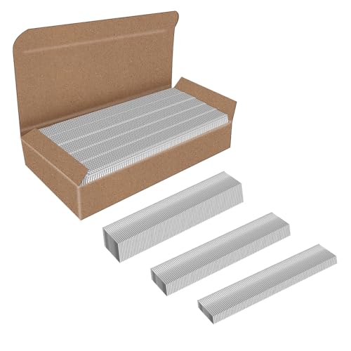 18 Gauge Straight Finish Nails 25mm Length Galvanised Brad Nails fit for Nail Guns - for Woodworking, Upholstery, Framing Projects, 5000 Pieces