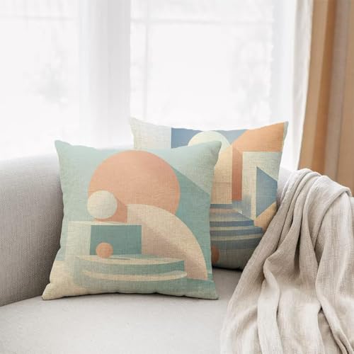 Housses de coussin de qualité supérieure en lin déperlant pour décoration extérieure chic