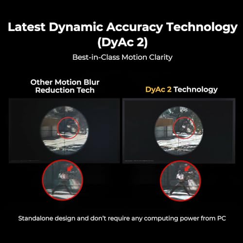 BenQ Zowie XL2586X+ 24.1 New Fast TN 600Hz Gaming Monitor, DyAc 2, 1080p, Auto Game Mode by XL Setting to Share, Height Adjustment Powered by Industrial-Grade Bearing Design, S Switch, Shielding Hood by BenQ - Image 7