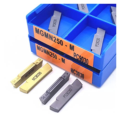 10 piezas inserto de carburo MGMN para torneado CNC miniatura 3