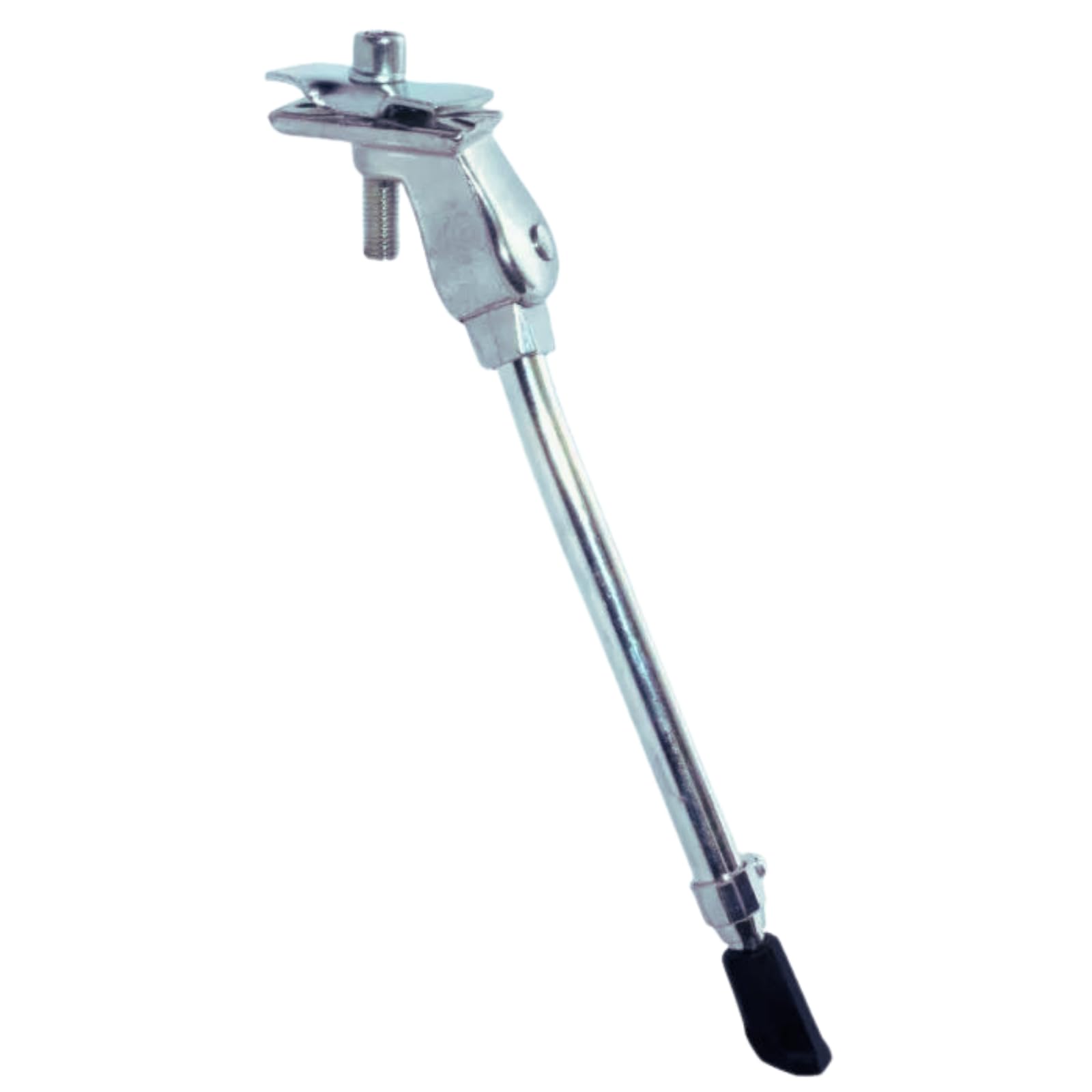 Cavalletto centrale per bicicletta – estensibile 18 '' -28'', montaggio diretto, alluminio resistente, regolabile e antiscivolo (argento)