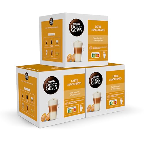 NESCAFÉ Dolce Gusto Latte Macchiato - Cápsulas de Café, 48
