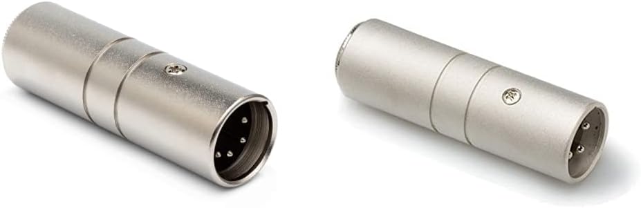 HOSA DMT-485 5-Pin DMX-512 XLR5M Terminator & DMT-414 3-Pin DMX-512 XLR3M Terminator