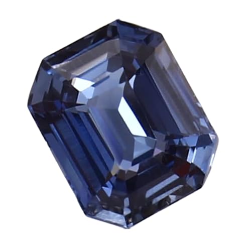 Pierre gemme saphir bleu Ceylan 9x7mm : matériel fabrication bijoux, bague et collier DIY