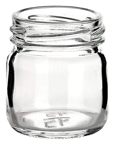 Gouveo Set di 24 vasetti da 40 ml, mini con