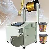 Máquina automática de atar por torsión – Máquina de agrupar manos libres para panadería, manualidades, dulces, supermercados | Incluye 3 rollos | Agrupación de 0.1-1.25 pulgadas