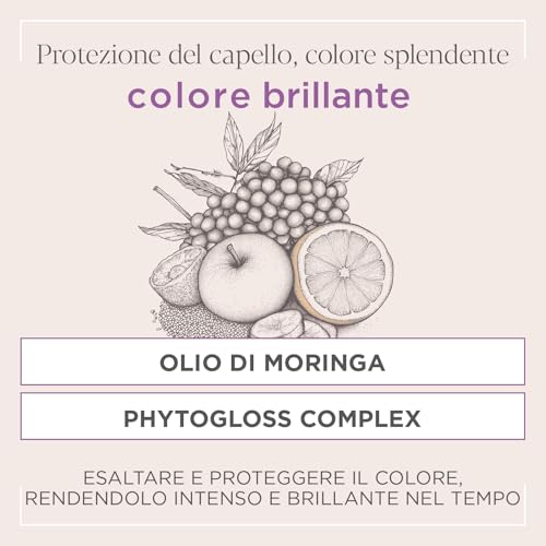 Actyva - Colore Brillante Mask Maschera Protettiva Per Capelli Colorati, Con Olio Di Moringa, Effetto Districante - Travel Size 100 Ml - 4