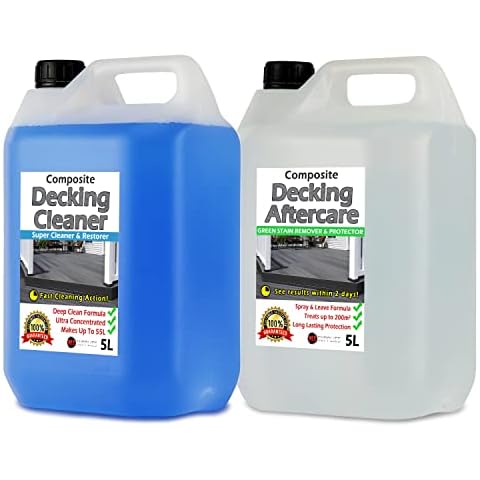 HLS Supplies Composite Decking Cleaner & Aftercare Pack 10L Cover