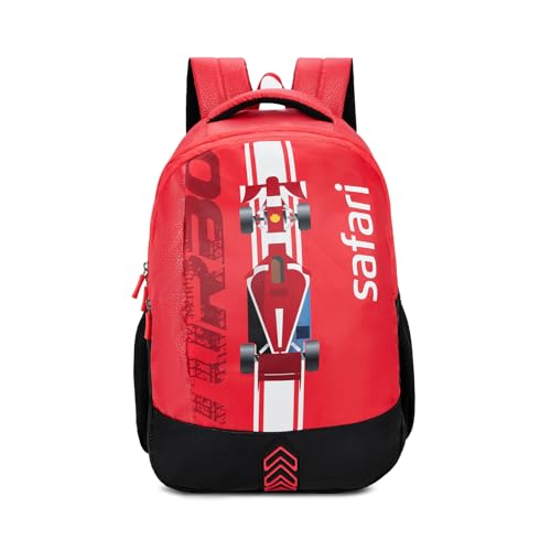 Safari Duplex 32L School bag for Boys and Girls, Office use/travel bag for men & women, Casual 2 Compartment Printed Large Backpack Bags with Armor Base, Organizer, File holder, Rain Cover