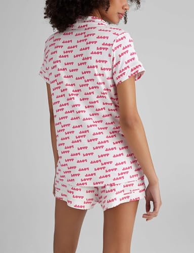 Tommy John Women's Short Sleeve Sleep Top and Short Set3