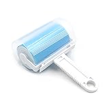 Idéal pour enlever les poils d'animaux. Peut être utilisé sur la plupart des surfaces : lit, couettes, costumes, manteaux en laine, tapis, rideaux, canapé