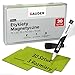 GAUDER Paski magnetyczne zapisywalne | Znaki magnetyczne do pisania | Karty magnetyczne do tablic Kanban, Whiteboard & Blackboard