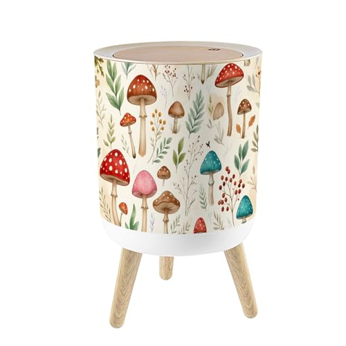 Caneca de Basura Redonda 1.8 Galones con Tapa