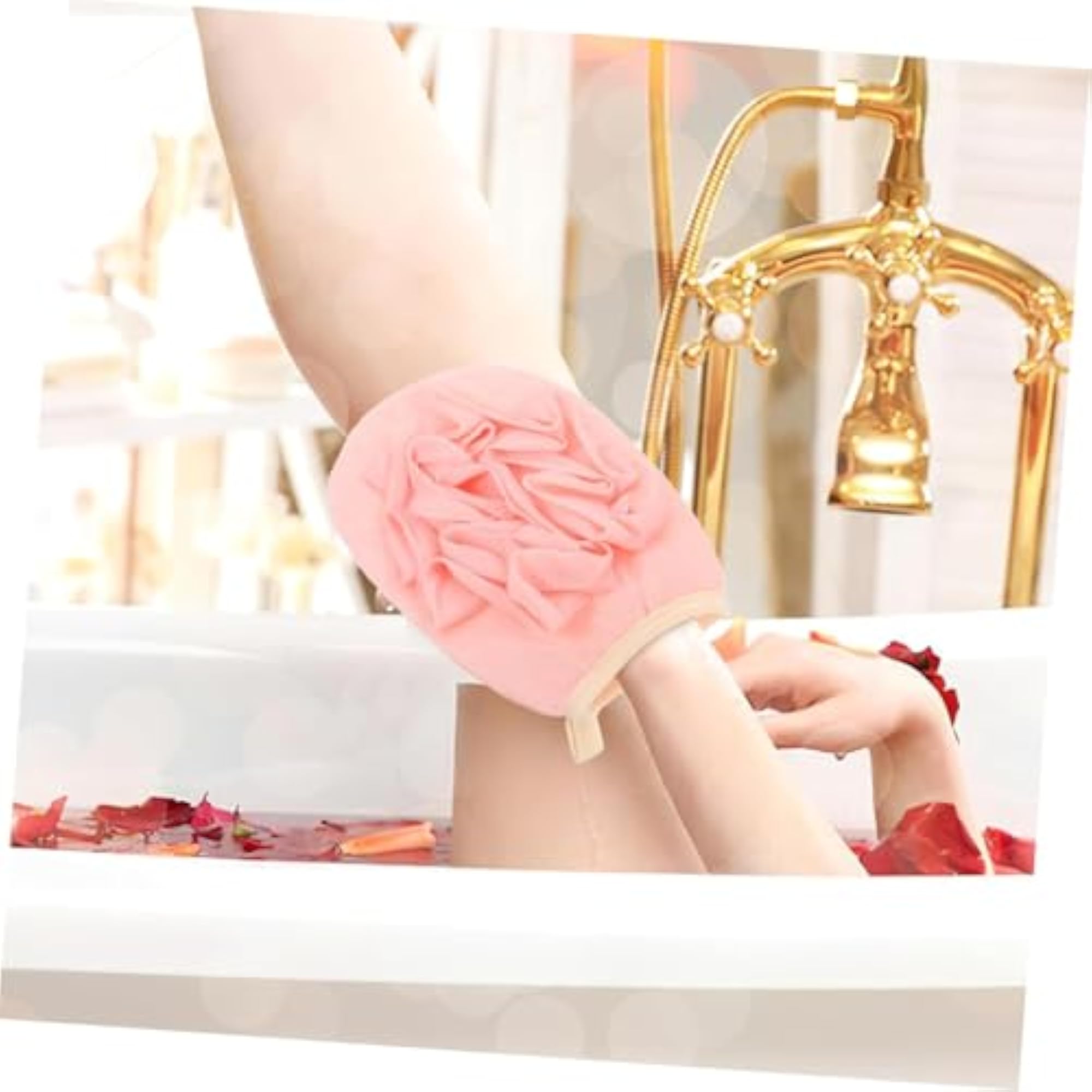 2 in 1 Exfoliating Glove Deep Exfoliating Gloves, Multi-Purpose
