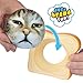 ORB Curiosities Pure Bread Squishy Cat Face - Slow Rising Cat Face and Bread Slice Squishies - Super Soft, Squishy Play and Stress Relief Toys - Fun Kawaii Sensory Fidgets for Kids and Adults