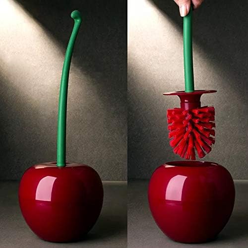 BlossomingLove Cherry Shaped Long Handle Toilet Curved Brush