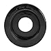 Grand General 80712 Black 2-1/2" PVC Rubber Round Grommet