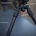 Caldwell Accumax Carbon Fiber M-Lok KeyMod Bipod 6-9