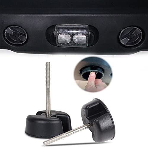 iSpchen 1 Stück Hardtop Schrauben Befestigungsknopf Schrauben Ersatz HardTop Mount Bolts 1CJ57DX9AD Hardtop Rändelschrauben Schrauben Muttern für YJ TJ JK 2007–2019