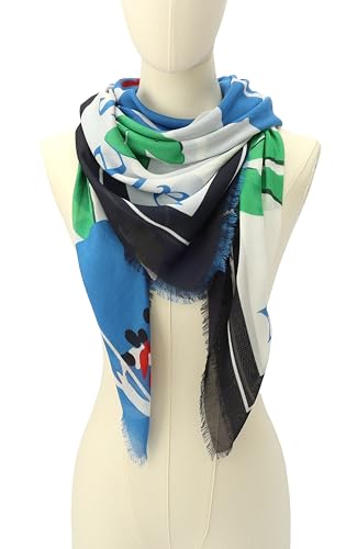 kate spade new york Women's Springtime Bloom Modal Square Scarf, Stylish & Lightweight Fashion Accessory3
