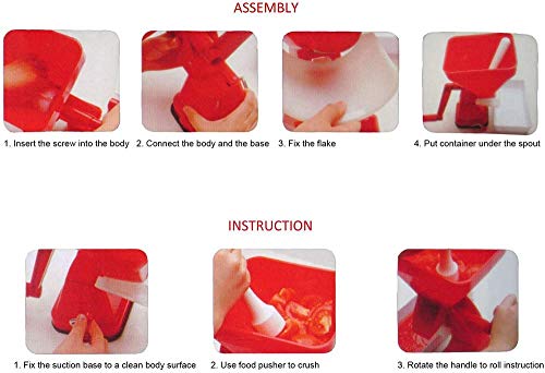 Tomatenpers, eenvoudig handmatig sappen Tomatenzeef, invoerinlaat met grote capaciteit Slijtvaste tomatenpers Sausmaker, tomatenvoedselzeef voor fruitgroenten Tomatensaus Salsa - Image 7