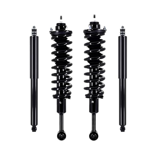 PM Auto Front-Rear Set 4 Quick Complete Strut - Shocks 2005-2007 For Toyota Tacoma