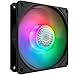 Cooler Master MasterFan MF120 Halo Ventilateur d'éclairage ARGB avec 24 LED indépendantes, ventilateur à pression statique PWM, coussinets absorbants pour boîtier d'ordinateur et radiateur liquide