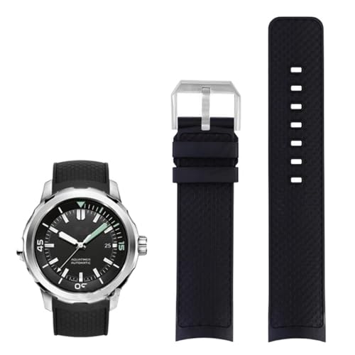 Bracelet en Caoutchouc fluoré pour IW376803 : l'élégance durable d'un bracelet de montre haut de gamme