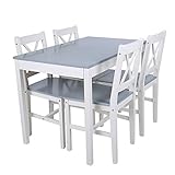 【Large application】4 sièges sont petits et exquis, peuvent être utilisés comme petit-déjeuner / table, bureau / bureau, etc. C'est un choix idéal pour les cuisines, les restaurants, les salles à manger et les cafés. C'est un bon endroit pour les dîners en famille ou les réunions d'amis
