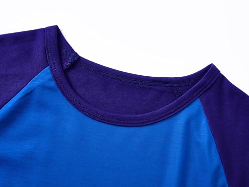 Beezizac Little Big Boys Pajamas Cozy Short Sleeves & Pants Cool 2-Piece PJ Set Kid Sleepwear Size 6-182