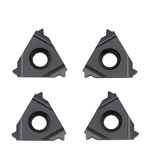 10P 16ER 1.25ISO LDA CNC Lathe Tool Threading Insert Carbide Insert for SER Threading Holder P.M.K