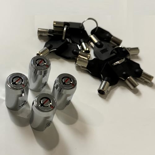 RiKey Security 4X Storage Cylinder Locks Keyed Alike 19mm
