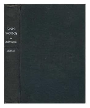 Hardcover Joseph Goebbels Book